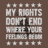 My Rights Don't End Where Your Feelings Begin Long Sleeve Tee | Teevron