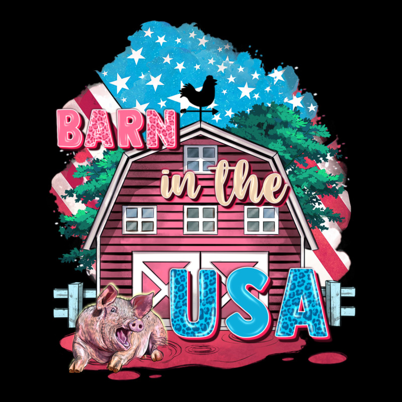 Barn In The Usa Premium Tee by FaDigitalArtStudio | Teevron