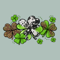 Western Cowhide Leopard Glitter Shamrocks Heavyweight Hoodie | Teevron