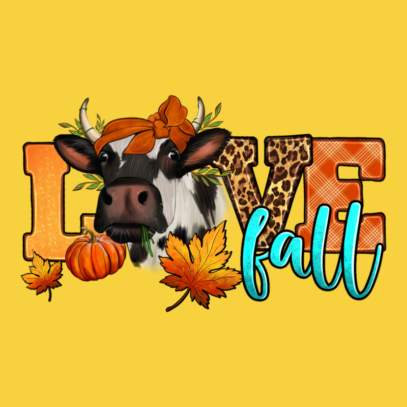 Love Fall Holstein Cow Premium Sweatshirt by Jasminsmagicworld | Teevron