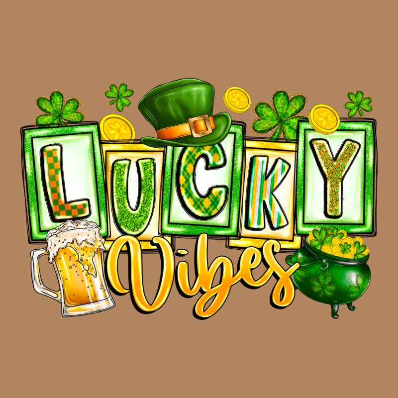 Lucky Vibes Long Sleeve Tee by CowhideDigitalArt | Teevron