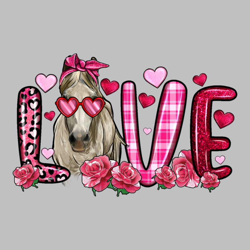 Valentines Day Love Horse Classic Tee by OliviaCreatesArt | Teevron