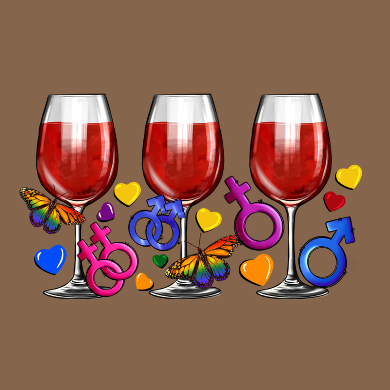 Pride Wine Cups Premium Tee by FaDigitalArtStudio | Teevron