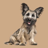 Skye Terrier Dog Illustrations Vintage Hoodie | Teevron