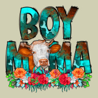 Boy Mama Flowers Cow Heavy Core Tee | Teevron