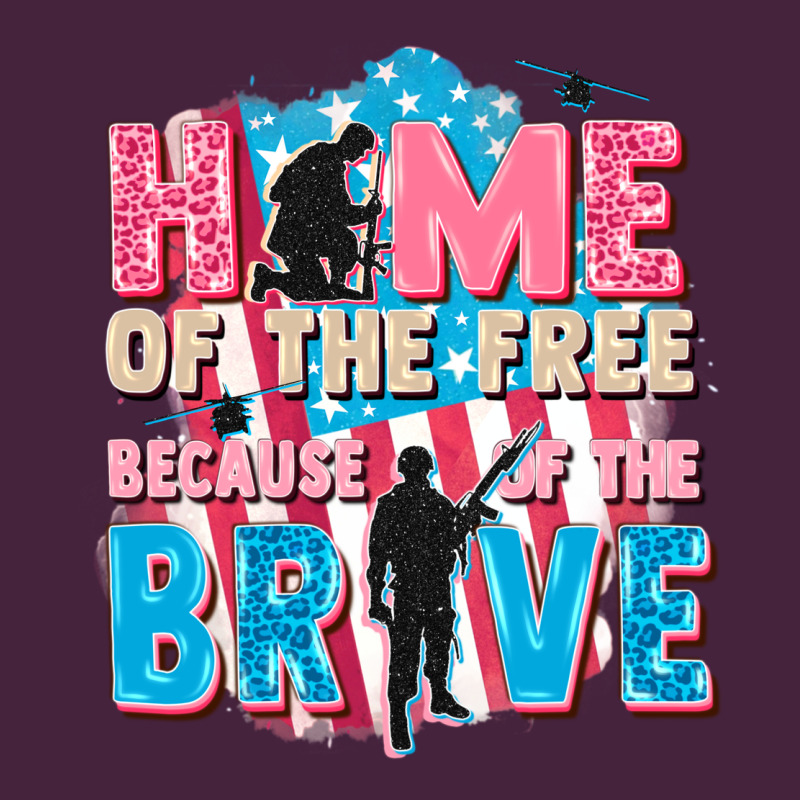 Home Of The Free Because Of The Brave Premium Tee by FaDigitalArtStudio | Teevron