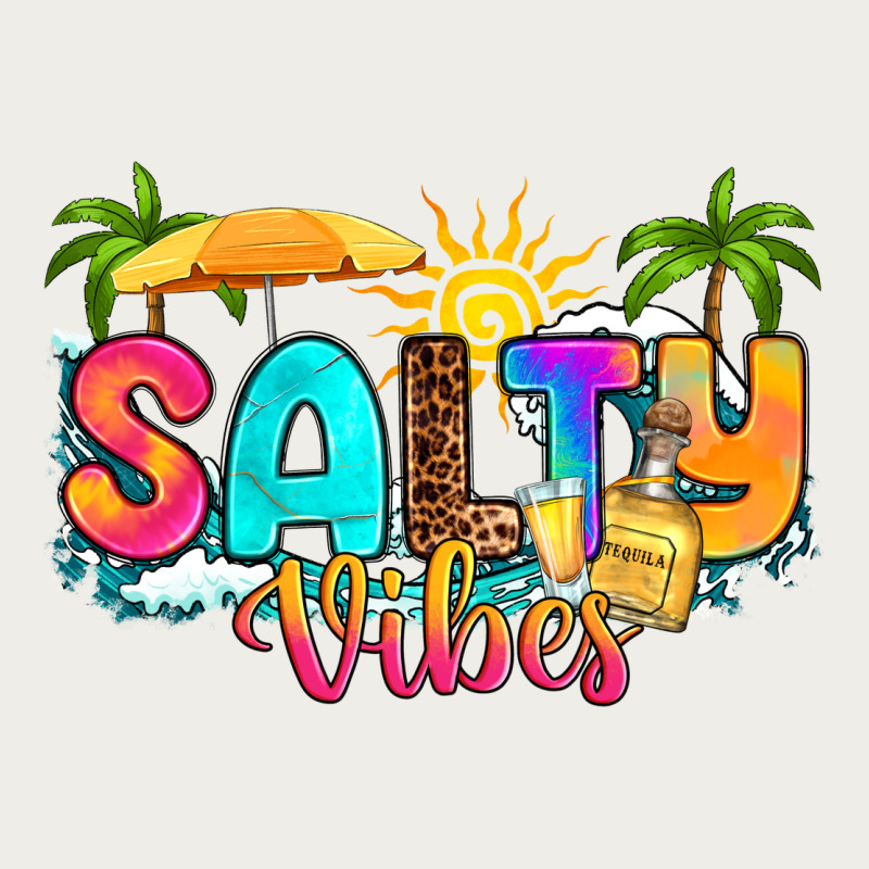 Salty Vibes Zipper Hoodie by RanaPortraitStore | Teevron