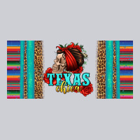 Texas Chica Skull With Bandana Heavyweight Sweatshirt | Teevron