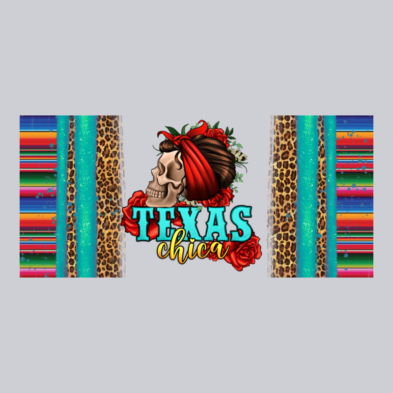 Texas Chica Skull With Bandana Heavyweight Sweatshirt by Jasminsmagicworld | Teevron
