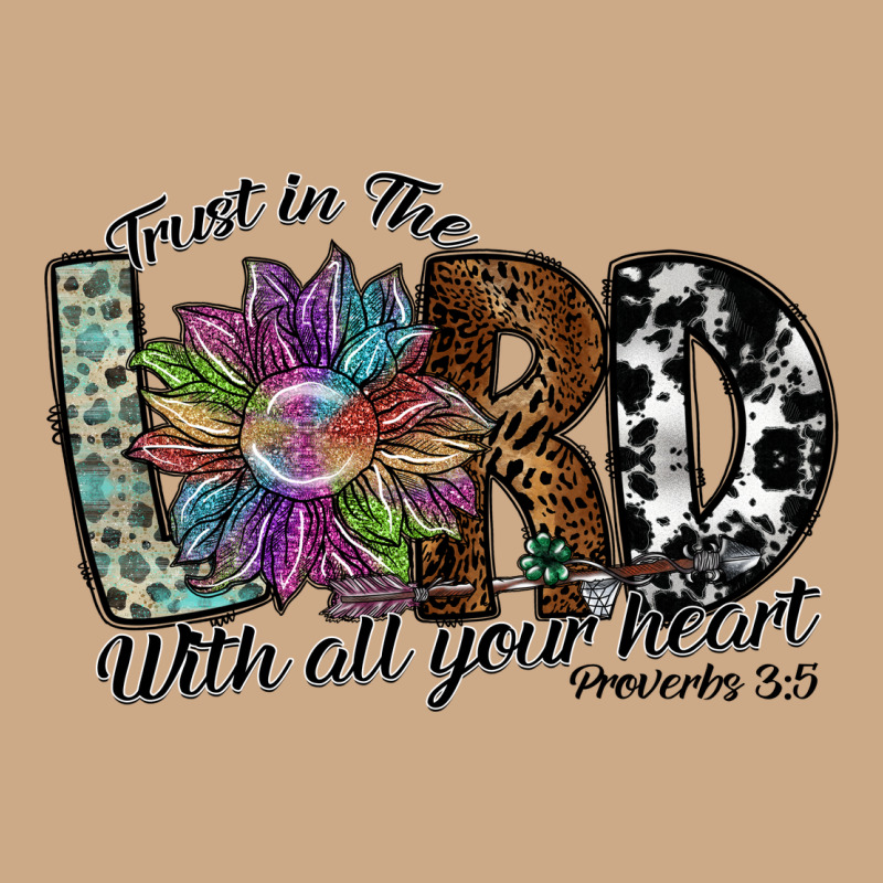 Trust In The Lord With All Your Heart Vintage Hoodie by SublimationCraftShop | Teevron