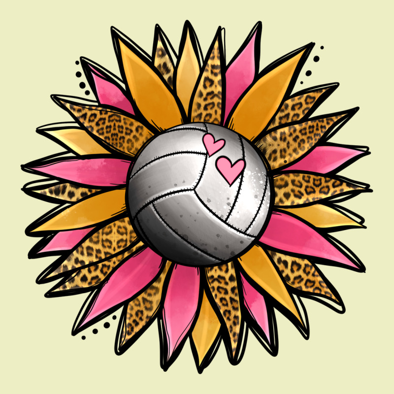 Volleyball Sunflower Urban Hoodie by Jasminsmagicworld | Teevron
