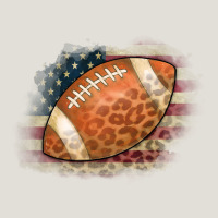 American Flag Football Leopard Heavy Core Tee | Teevron