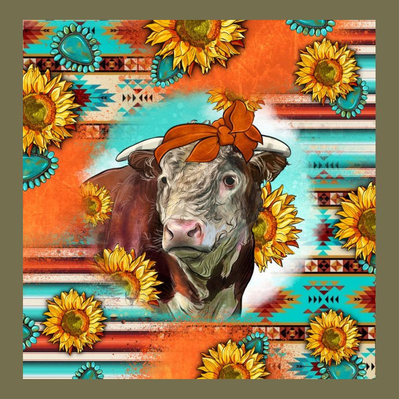 Hereford Bull Vintage Hoodie by LillyAllenDesigns | Teevron