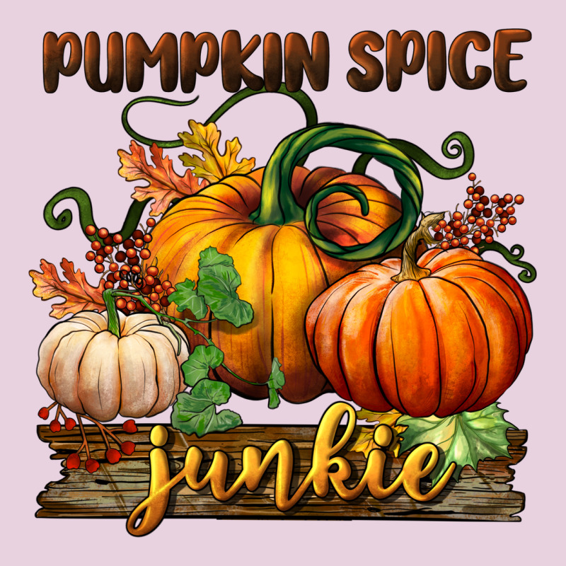 Pumpkin Spice Junkie Ladies Tee by BundleAndBundleShop | Teevron