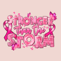 Stronger Than The Storm Breast Cancer Premium Sweatshirt | Teevron