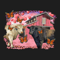 Valentine's Day Barn And Black Angus With Charolais Heavyweight Hoodie | Teevron