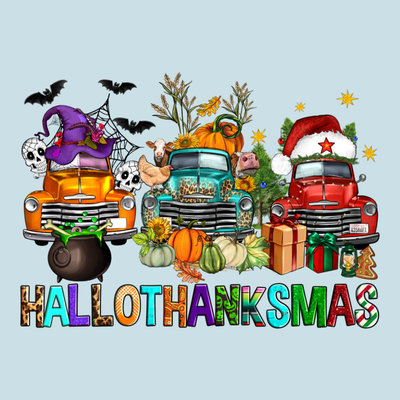 Hallothanksmas Trucks Ladies Tee by FaDigitalArtStudio | Teevron