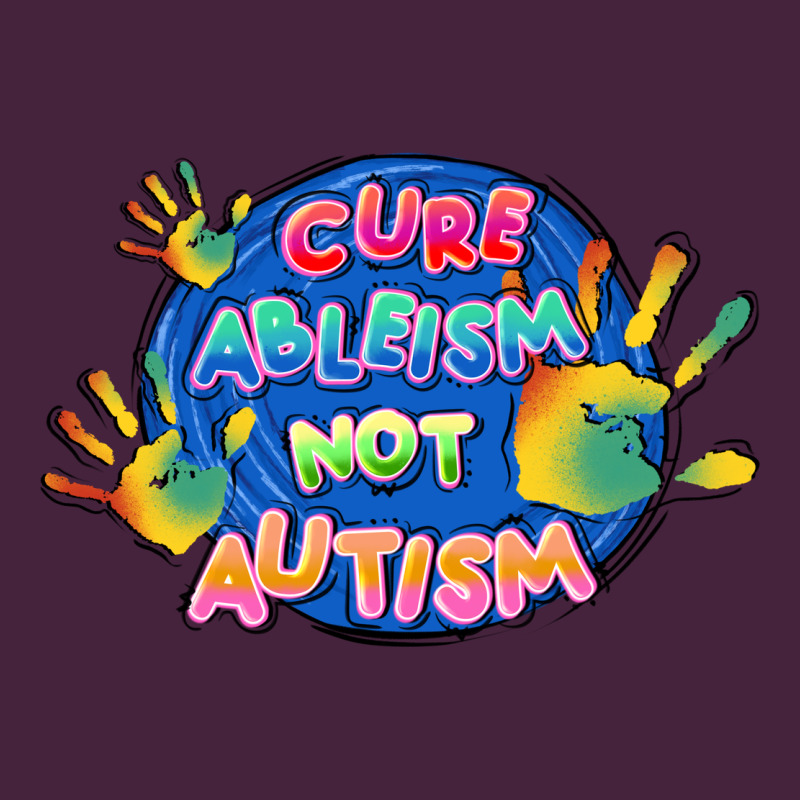 Cure Ableism Not Autism Premium Tee by FaDigitalArtStudio | Teevron