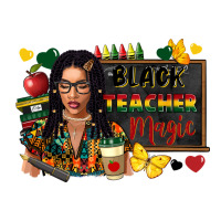 Juneteenth Black Teacher Magic Premium Tee | Teevron