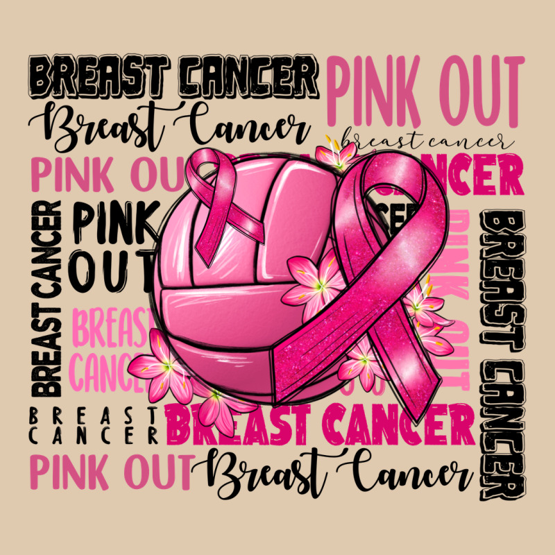 Volleyball Pink Out Breast Cancer Heavyweight Sweatshirt by RanaPortraitStore | Teevron