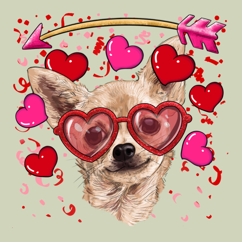Valentine's Day  Chihuahua Heavyweight Hoodie by RanaPortraitStore | Teevron