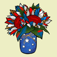 Patriotic Sunflower In A Jar Urban Hoodie | Teevron