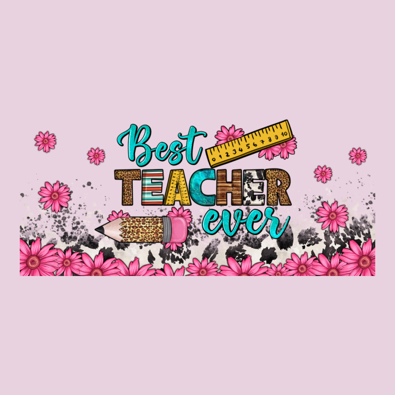 Best Teacher Ever Libbey Glass Ladies Tee by BundleAndBundleShop | Teevron