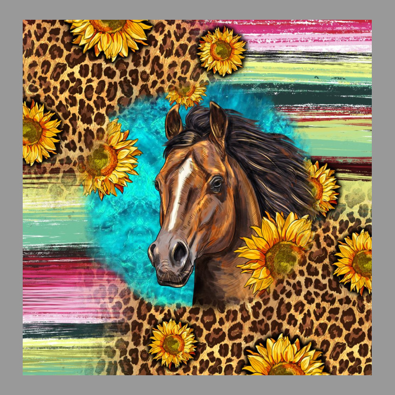 Quarter Horse Aztec Pattern Vintage Hoodie by LillyAllenDesigns | Teevron