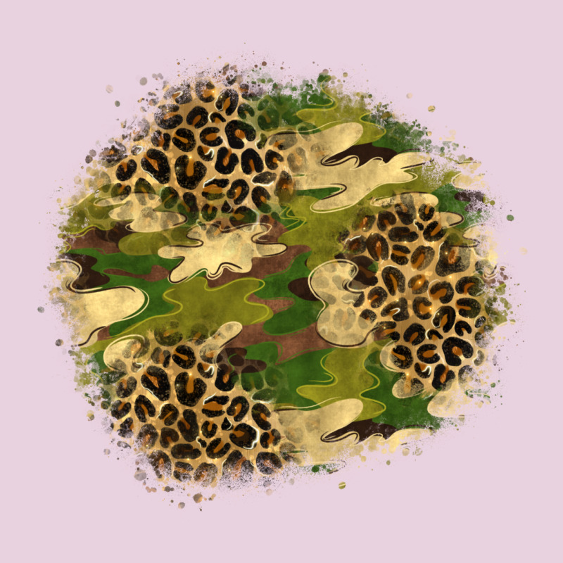 Camouflage And Leopard Patch  2 Ladies Tee by BundleAndBundleShop | Teevron