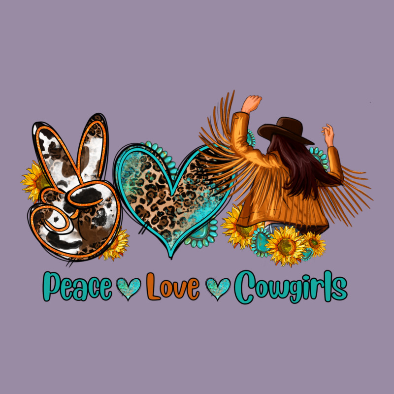 Peace Love Cowgirls Classic Tee by OliviaCreatesArt | Teevron