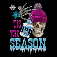 Tis The Season Winter Skull Ladies Tee | Teevron