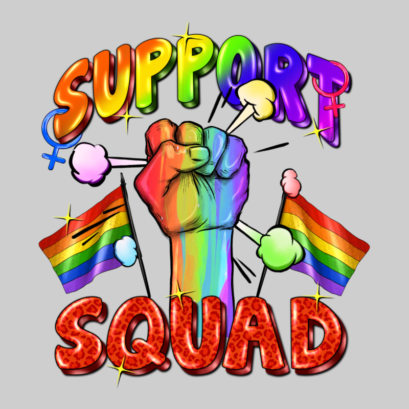 Support Squad Pride Premium Tee by FaDigitalArtStudio | Teevron