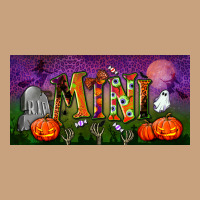 Halloween Mini License Plate Vintage Tee | Teevron