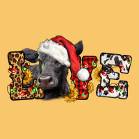 Love Christmas Black Angus Vintage Hoodie | Teevron
