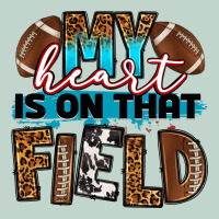 My Heart Is On That Field Football Zipper Hoodie | Teevron