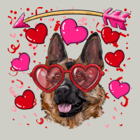 Valentine's German Shepherd Heavyweight Hoodie | Teevron