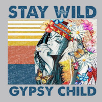 Stay Wild Gypsy Child Letter Rainbow Long Sleeve Tee | Teevron
