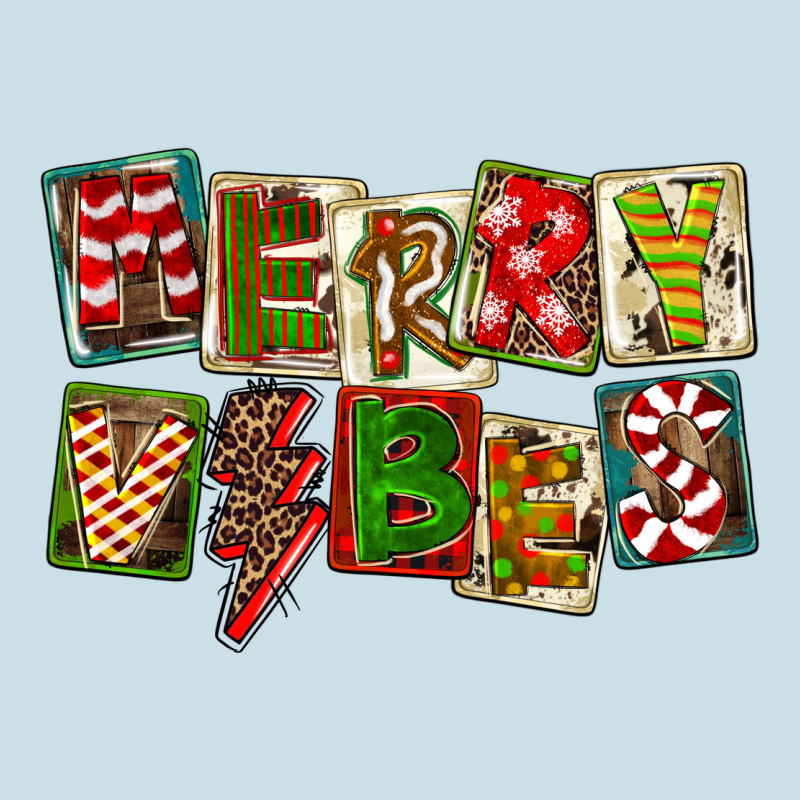 Merry Vibes Ladies Tee by FaDigitalArtStudio | Teevron