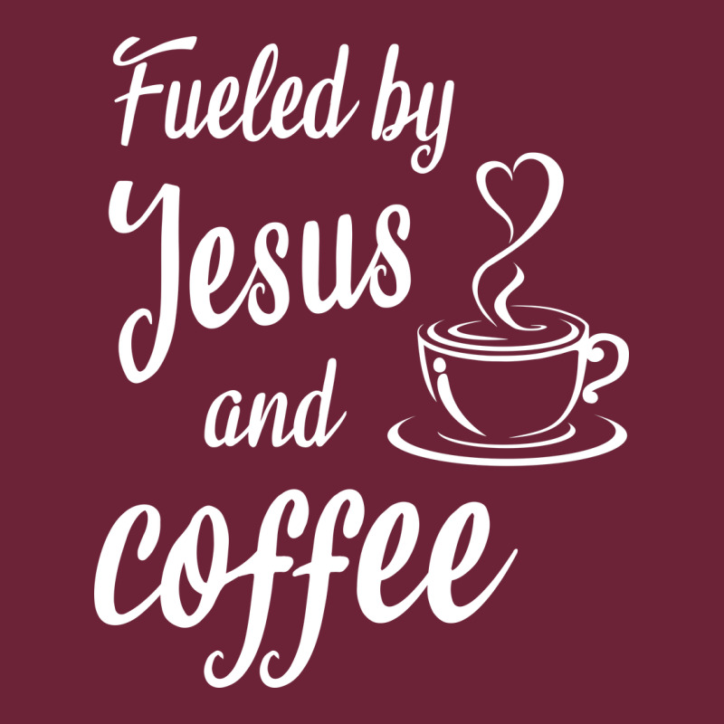 Fueled By Jesus And Coffee Long Sleeve Tee by artisFamous | Teevron