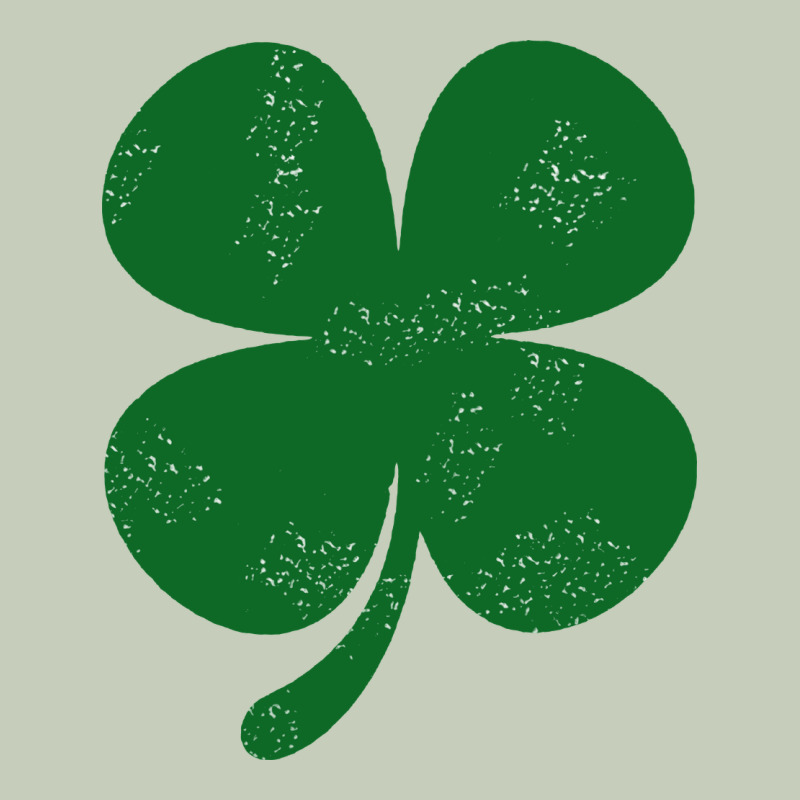 Distressed Green Four Leaf Clover Long Sleeve Tee by artisFamous | Teevron