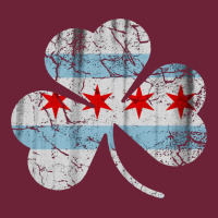 Irish Chicago Flag Shamrock Long Sleeve Tee | Teevron