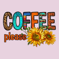 Coffee Please Western Doodle Letters Ladies Tee | Teevron