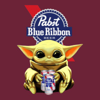 Baby Yoda Hugs Pabst Blue Ribbon Beer Long Sleeve Tee | Teevron