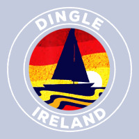 Dingle Ireland Vintage Sailboat 70s Retro Sunset Long Sleeve Tee | Teevron