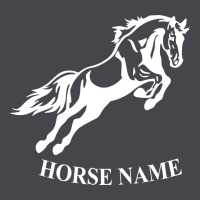Personalised Horse Printed Equestrian Riding Cob Jumping Rider Horse Long Sleeve Tee | Teevron