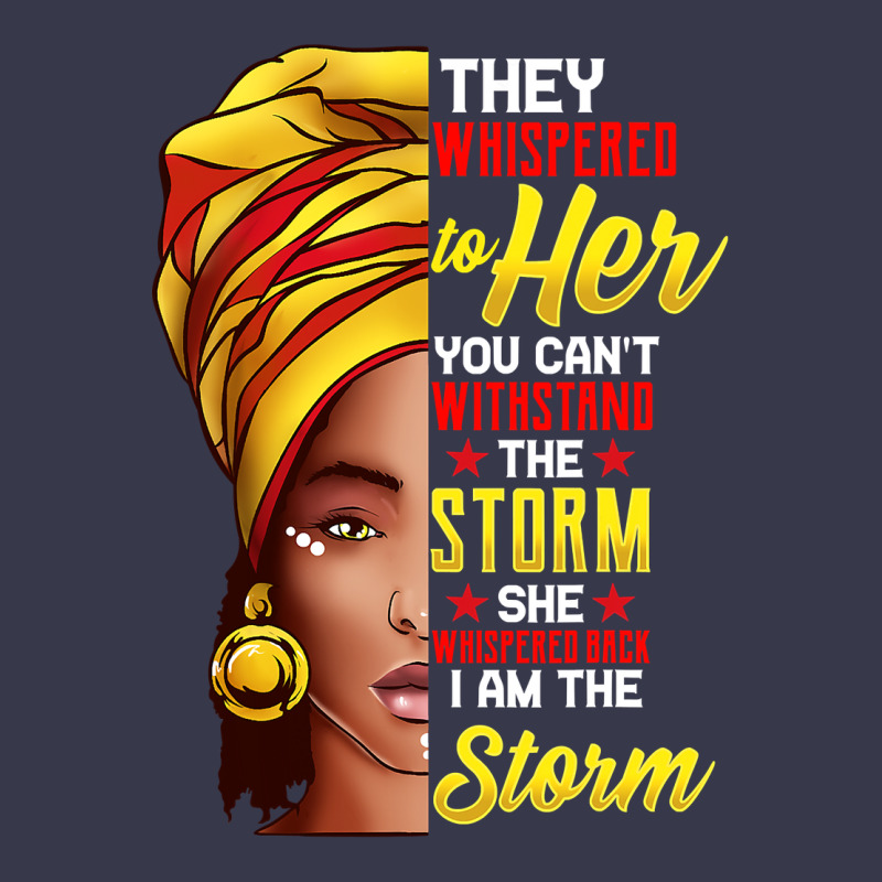 Black History Month Shirt African Woman Afro I Am The Storm T Shirt Long Sleeve Tee by artisFamous | Teevron
