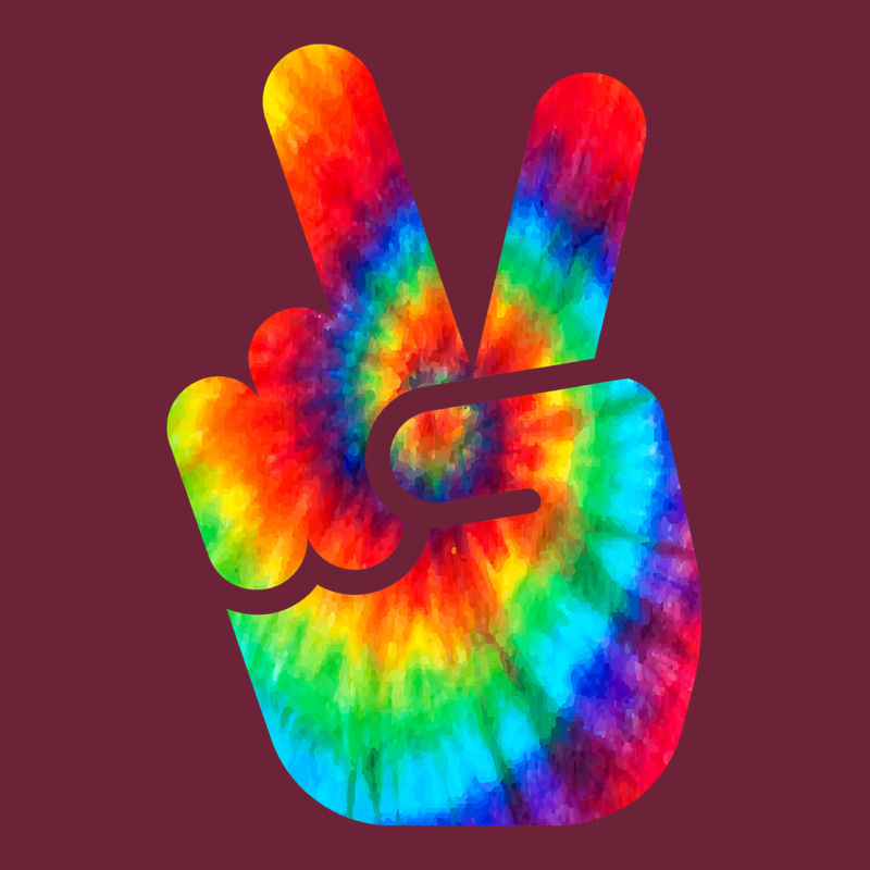 Cool Peace Hand Tie Dye T Shirt For Boys And Girls Long Sleeve Tee by artisFamous | Teevron