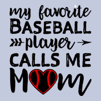 Womens My Favorite Baseball Player Calls Me Mom Long Sleeve Tee | Teevron