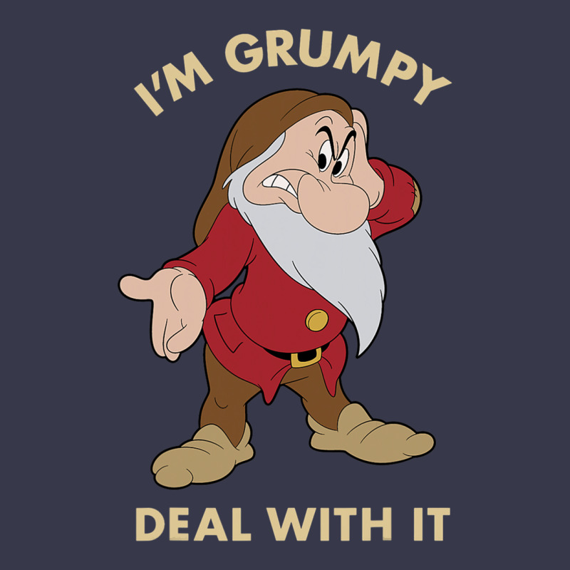 Snow White I'm Grumpy Deal With It Portrait T Shirt Long Sleeve Tee by artisFamous | Teevron