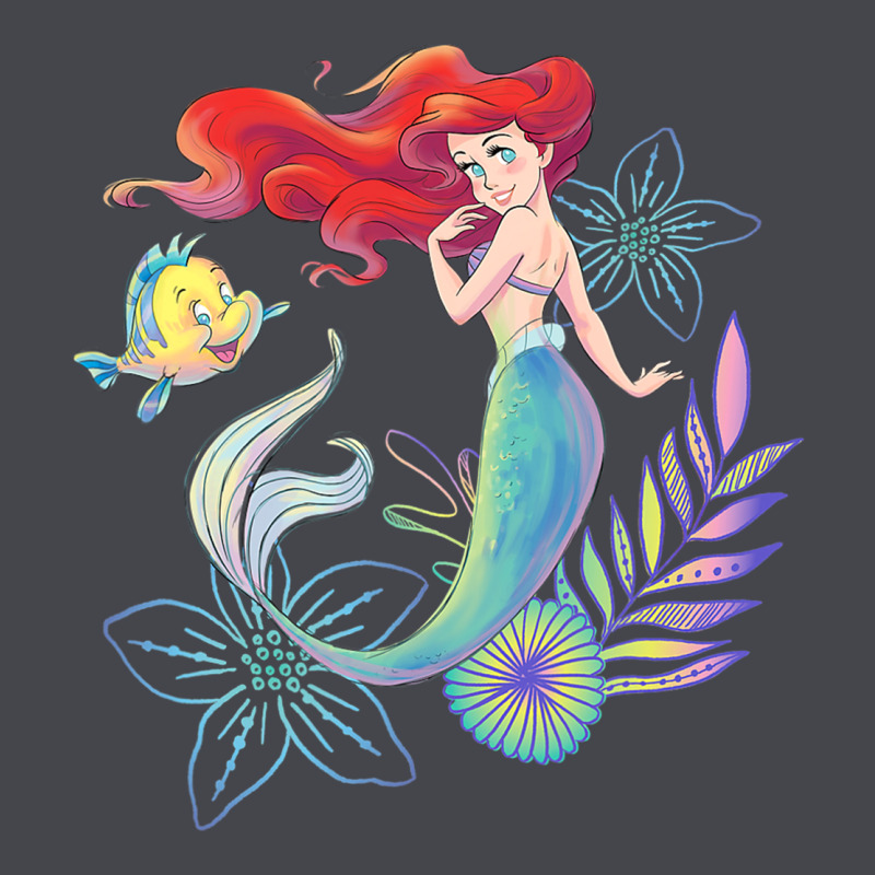 The Little Mermaid Ari  And Flounder Sea T Shirt Long Sleeve Tee by artisFamous | Teevron